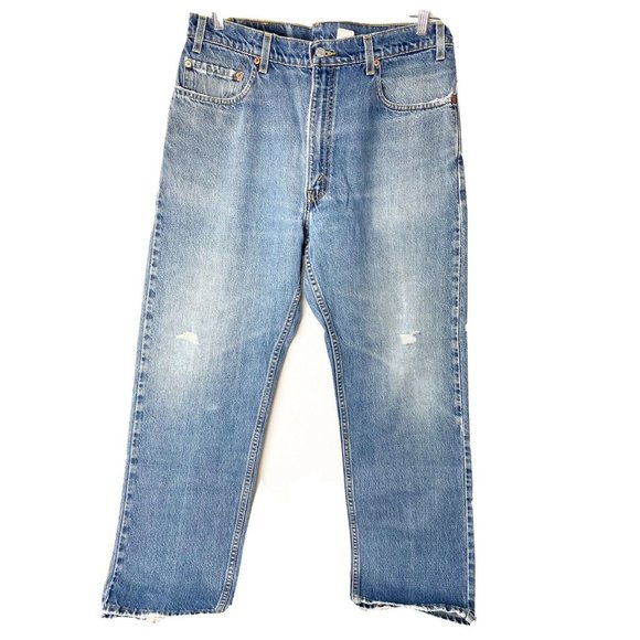 Levis Mens 505 Red Tab Vintage Tag 36x30 Jeans